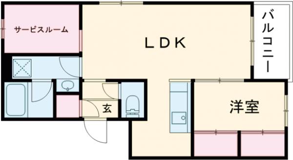 アルカディア須恵中央の間取り