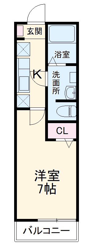 ブルーメの間取り