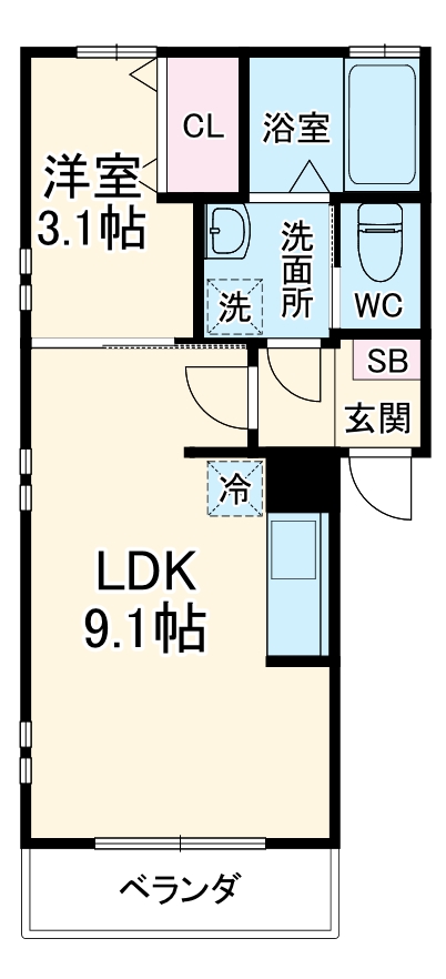 RIASSAの間取り