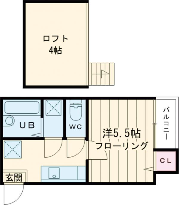 ベネフィスタウン箱崎東Ⅰの間取り