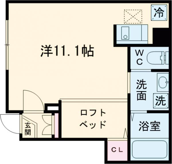 パオメゾン新宿の間取り
