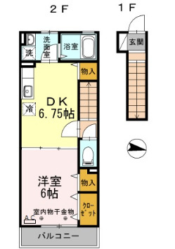 レガロ南水元の間取り