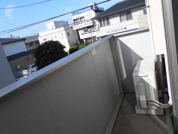 12/24 バルコニー