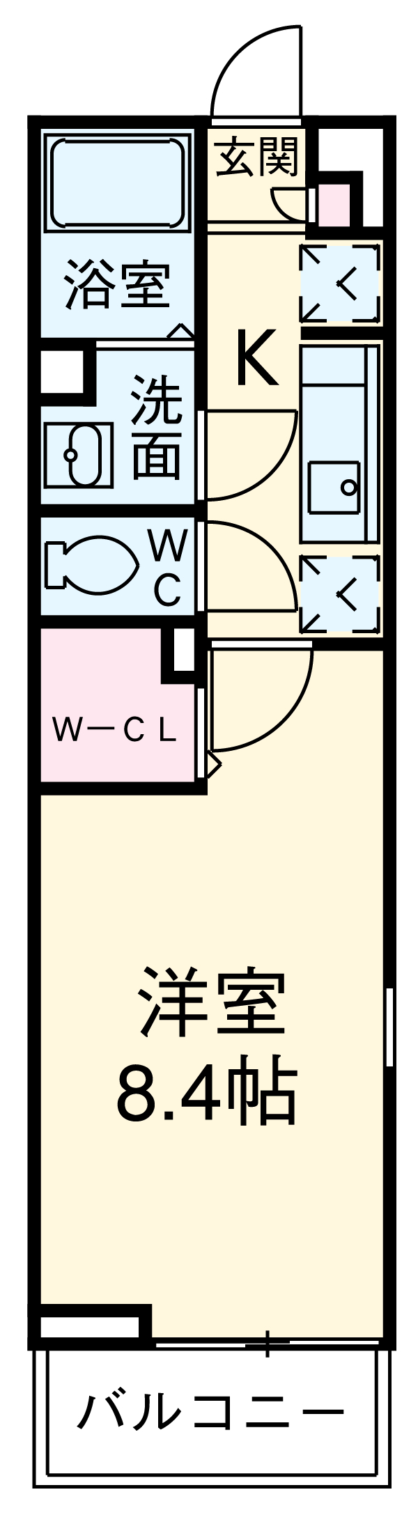 リブリ・レクレドールの間取り