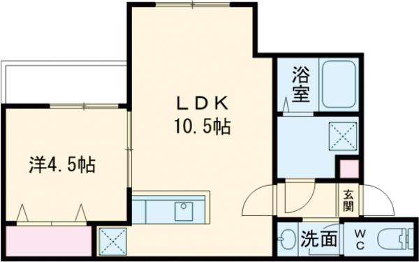 リテラ吉塚東の間取り