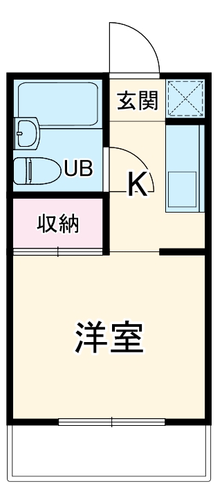 メゾン・ド・エール壱番館の間取り