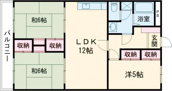 フクヨシ3の間取り