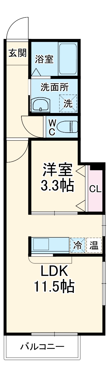 ハウス北原の間取り