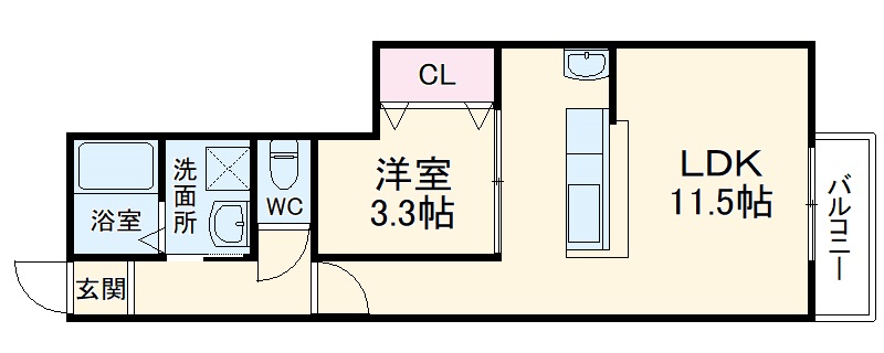 ハウス北原の間取り