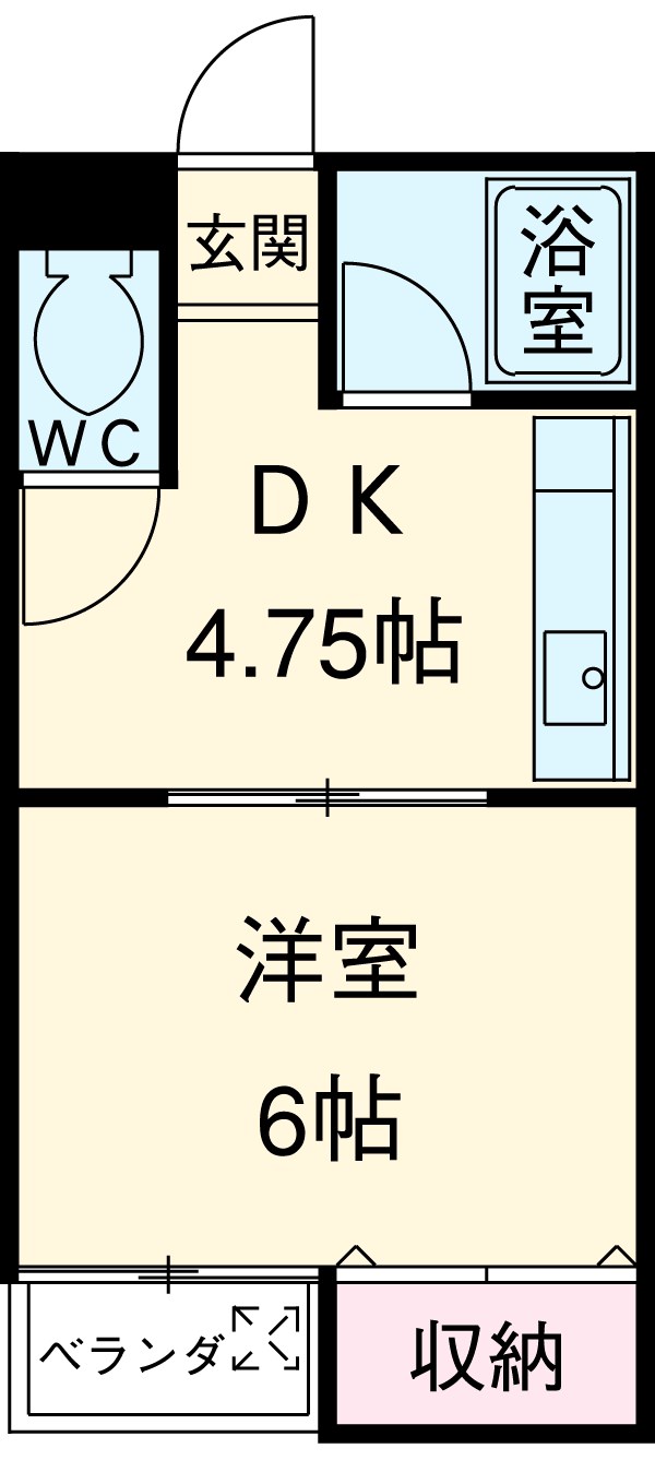 クレインズビューの間取り
