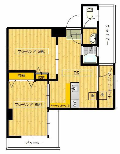 プラムアーク中目黒の間取り