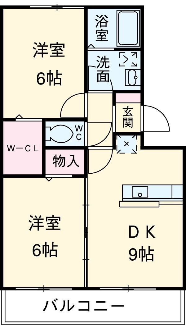 アウスレーゼの間取り