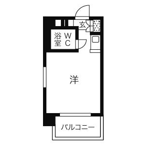 プレスイン篠原橋の間取り