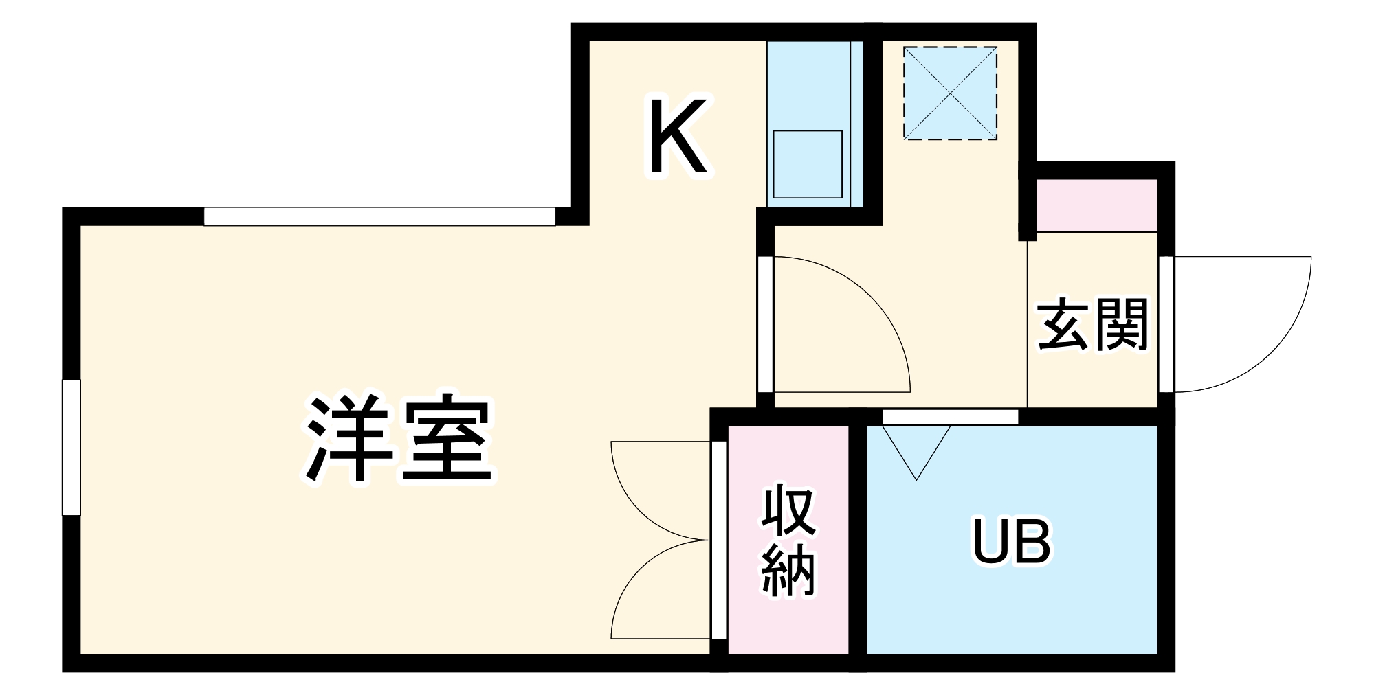 RX神宮前の間取り