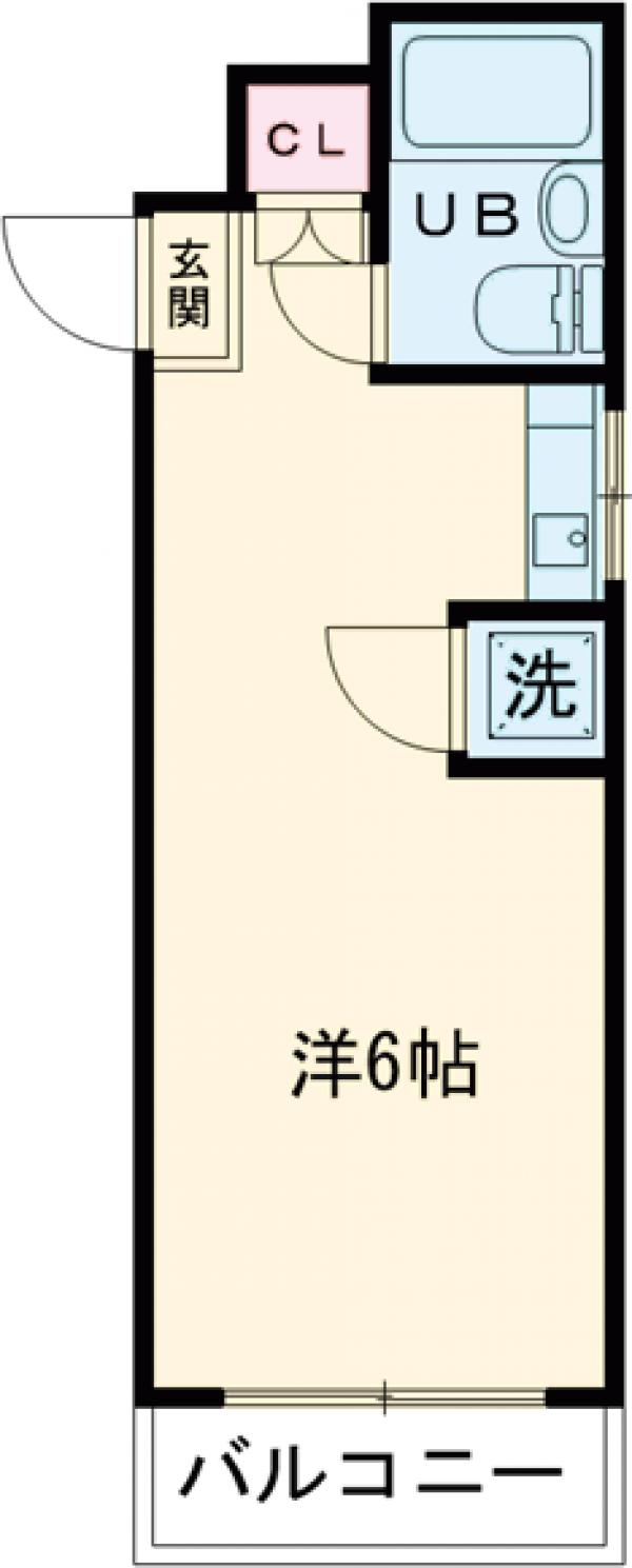 セザール祐天寺の間取り