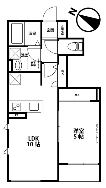 プリムヴェールの間取り