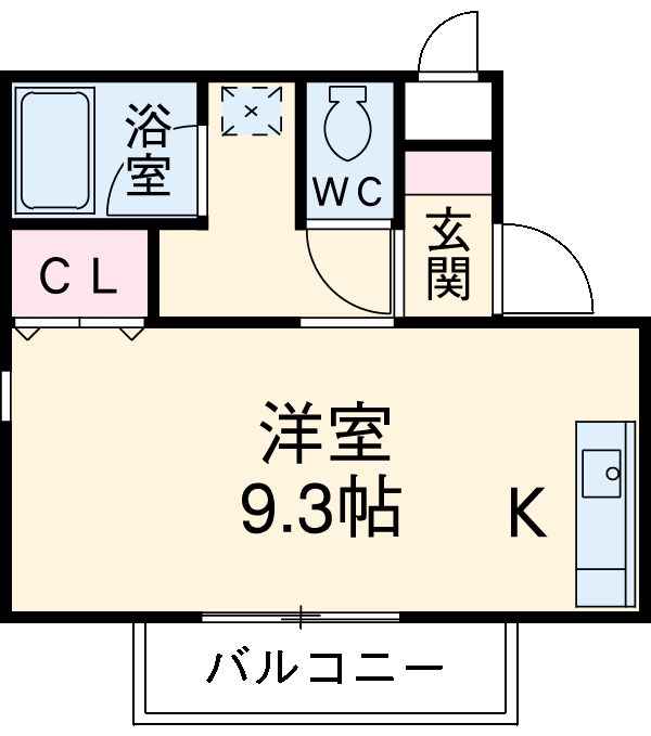 プレシャス妙音通の間取り