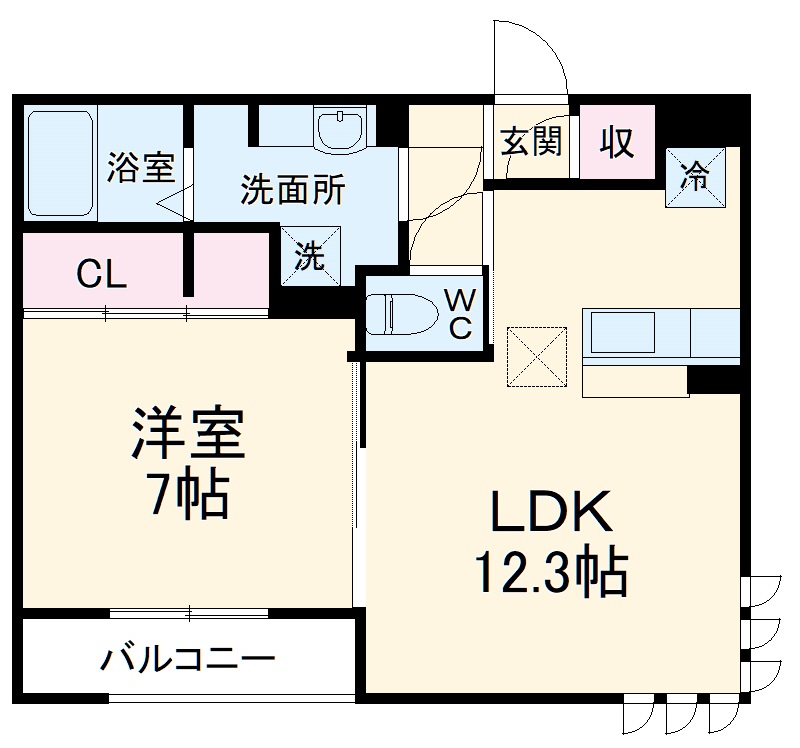 グランブラシェの間取り