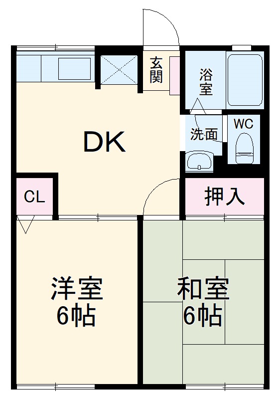 クレシェンドの間取り