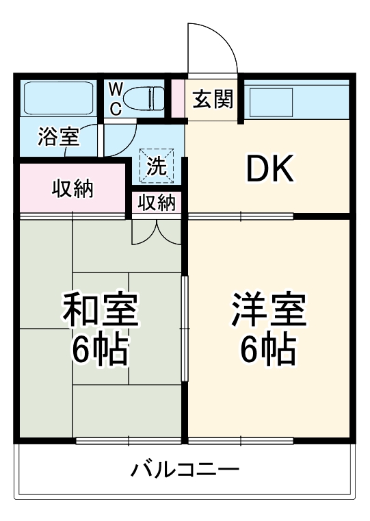 久喜サンハイツの間取り