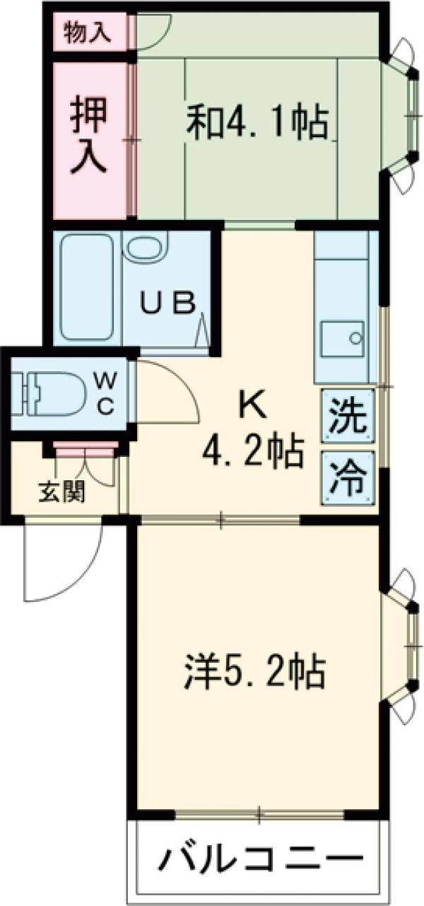 マスカットハイツの間取り
