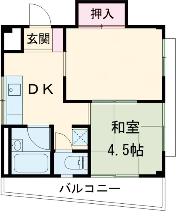 小美屋ビルの間取り