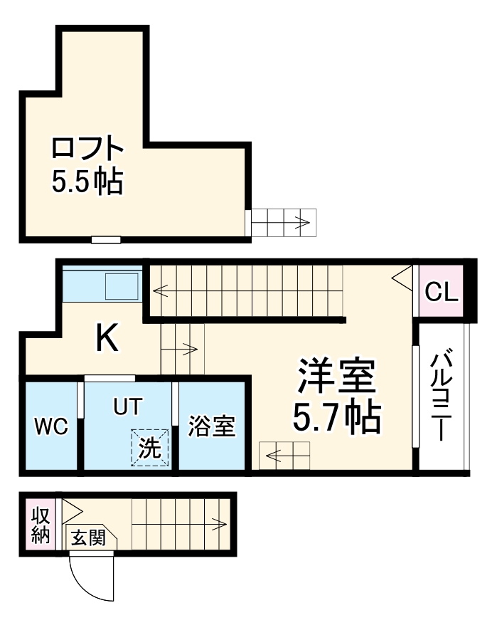 K・Dream堀田の間取り