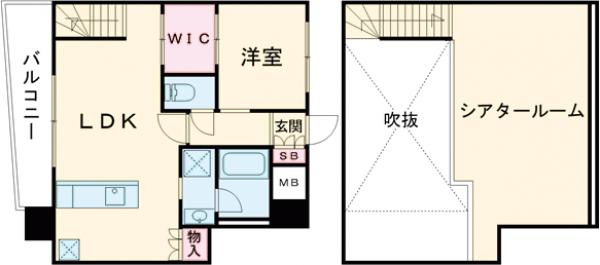 プライムアーバン博多東の間取り