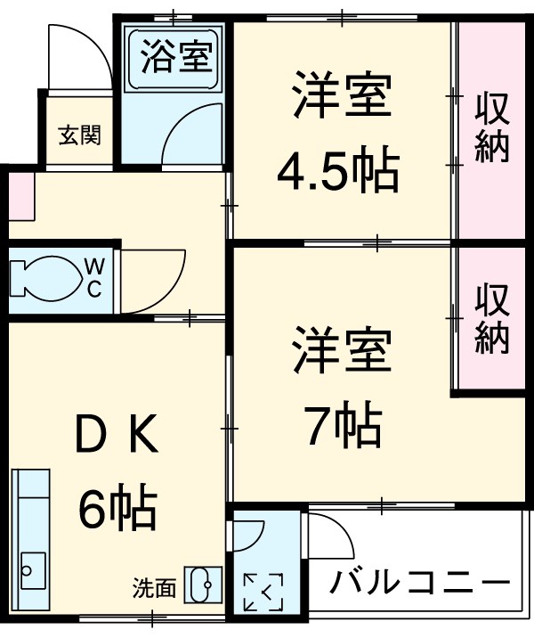 サンヒルズ富士の間取り