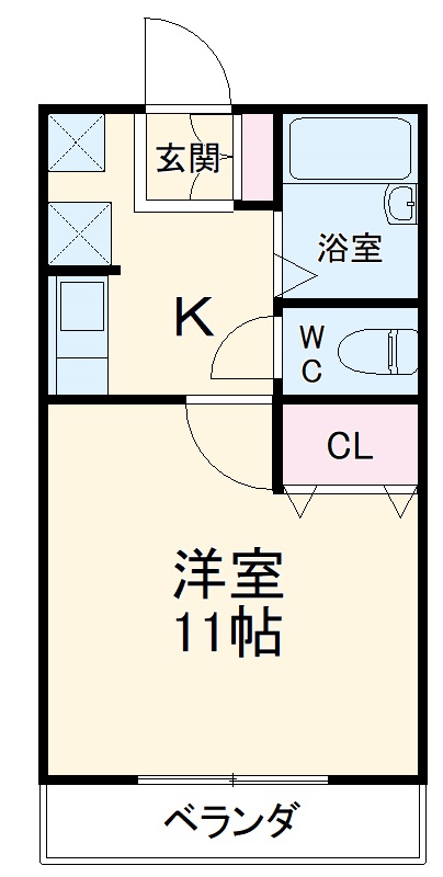 パラドールの間取り