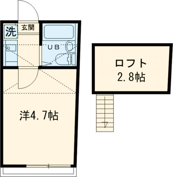 エルプレミア亀有の間取り