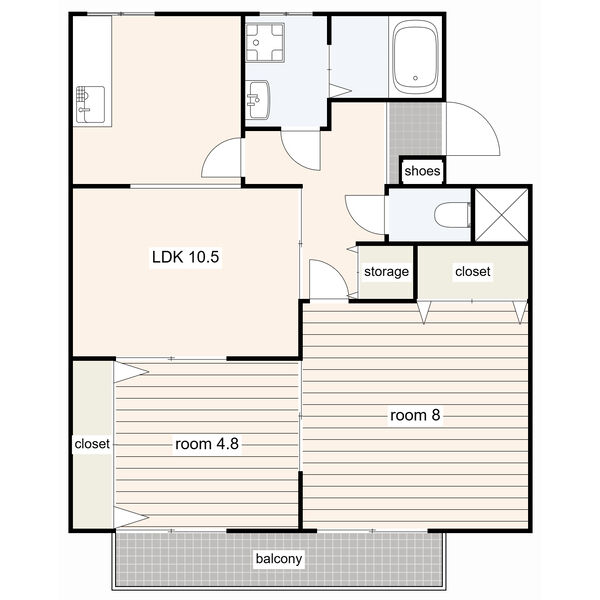 コスモ90の間取り