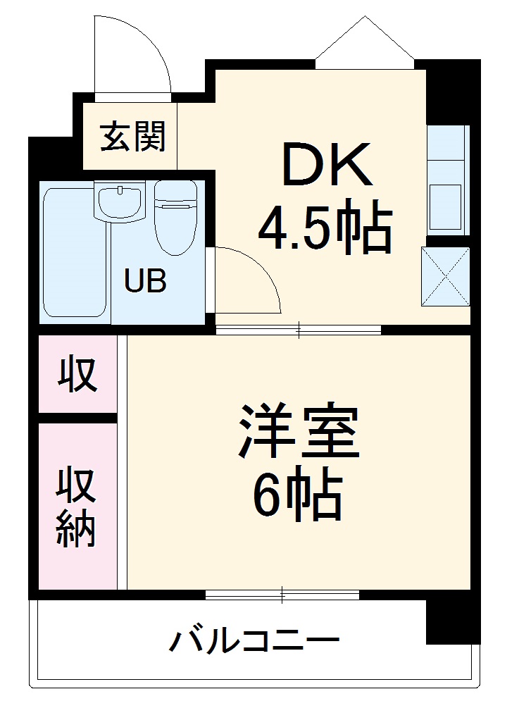 キャッスルミニ松園の間取り