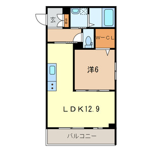 グランシャリオKの間取り
