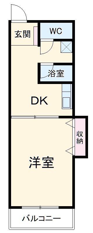 Kスクエアサウスの間取り