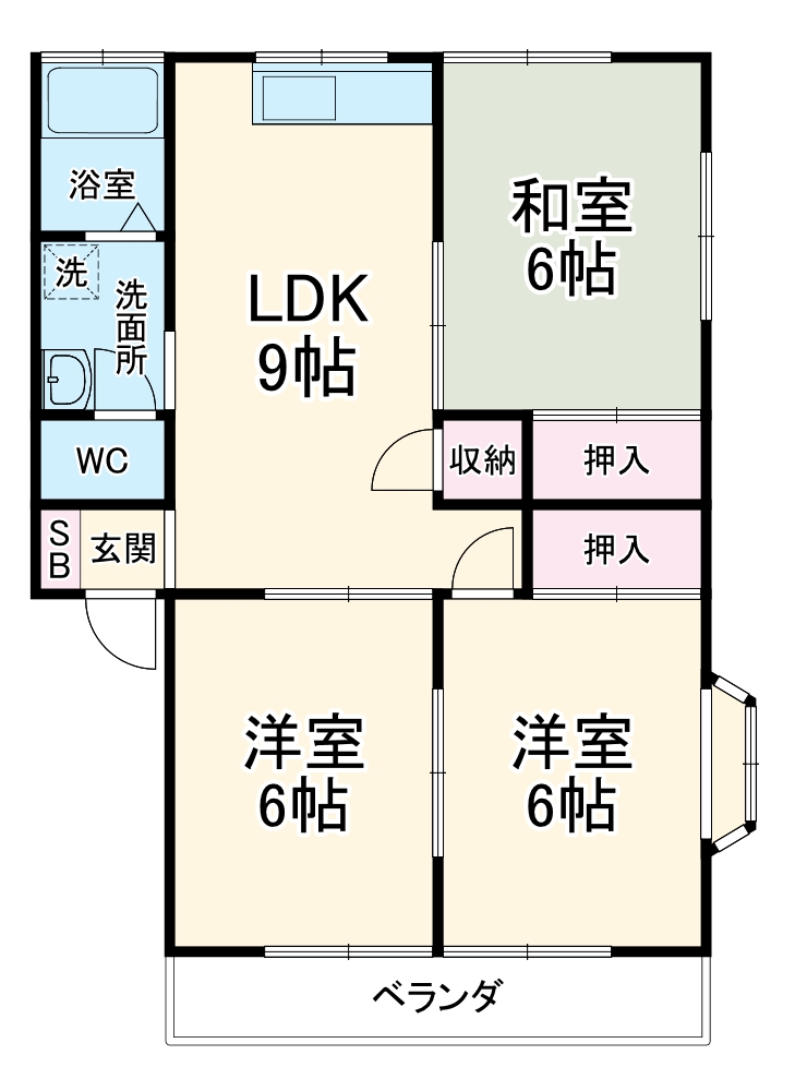 MIKASAⅠの間取り