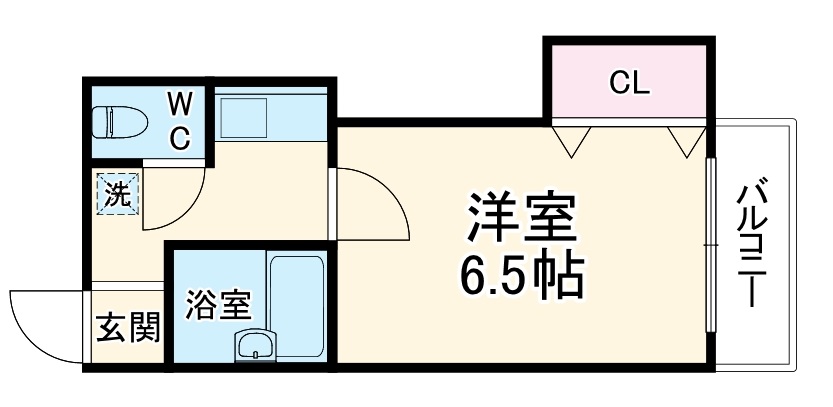 マンションJY館の間取り