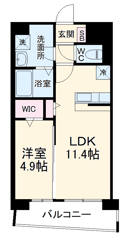 サンラルーチェ博多南の間取り