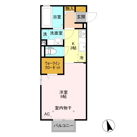 クルーク ヒルの間取り