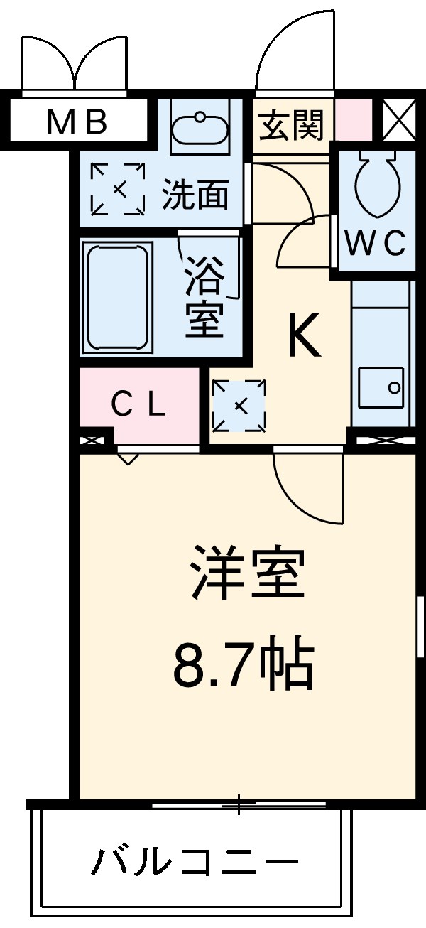 エスペランサの間取り