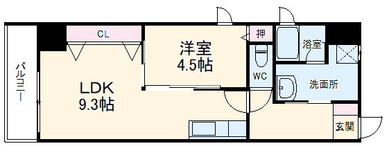 シャルールの間取り