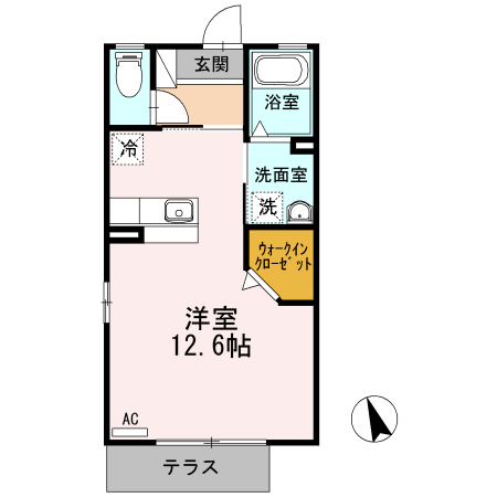 ラフィネ・フーカの間取り