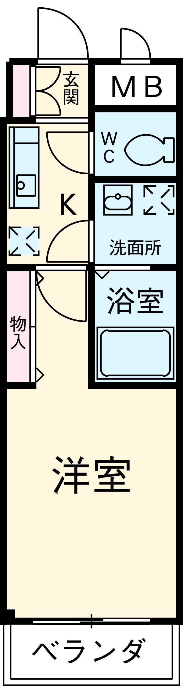 ユースハイムマルユウの間取り