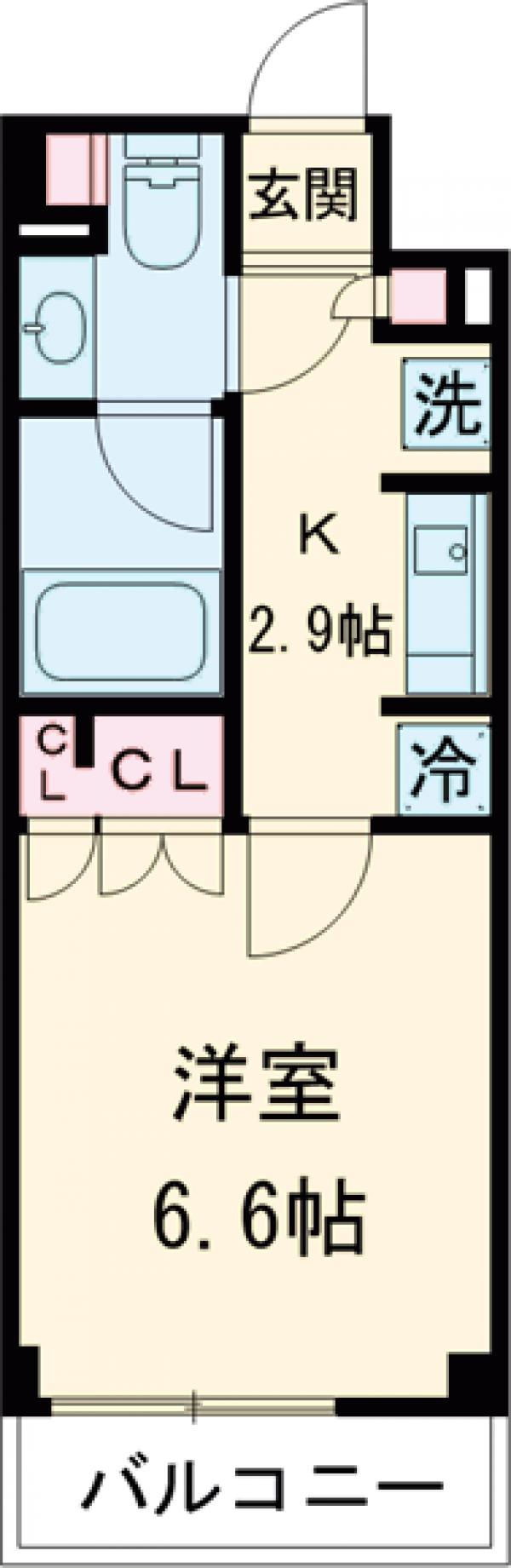 コンフォリア学芸大学イーストの間取り