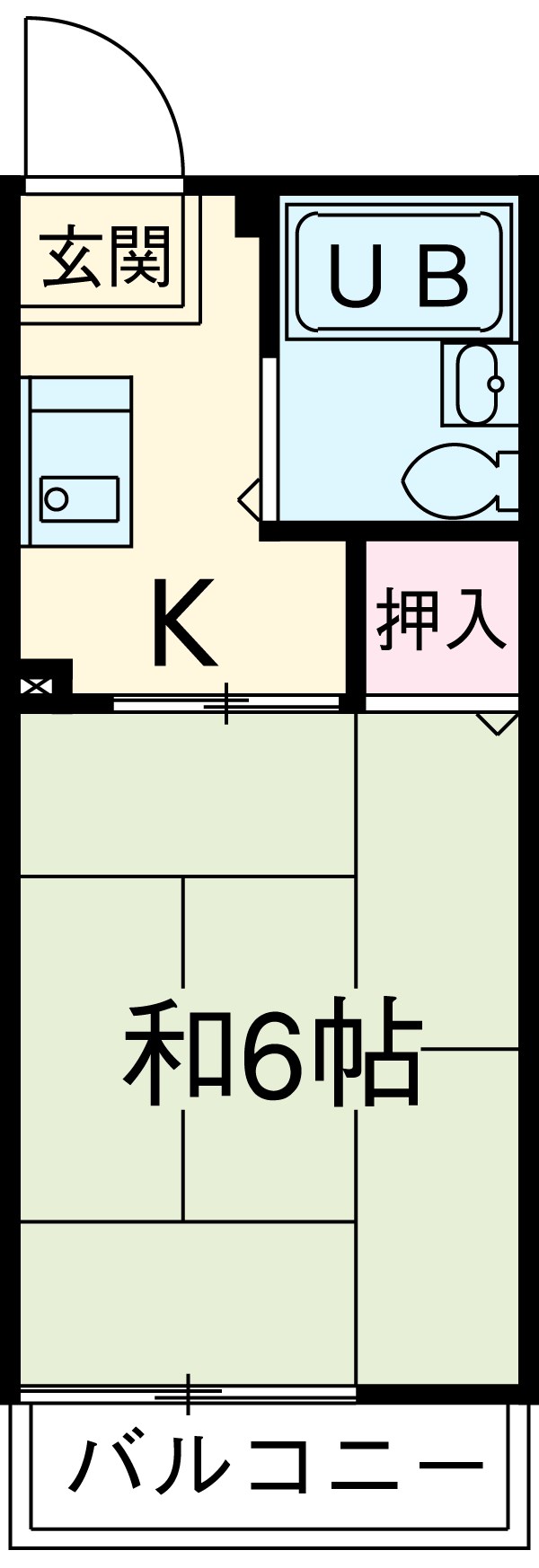 サンシティ クシマの間取り