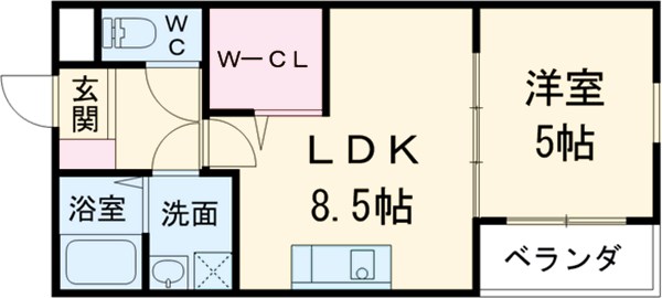Leciel桜本町の間取り