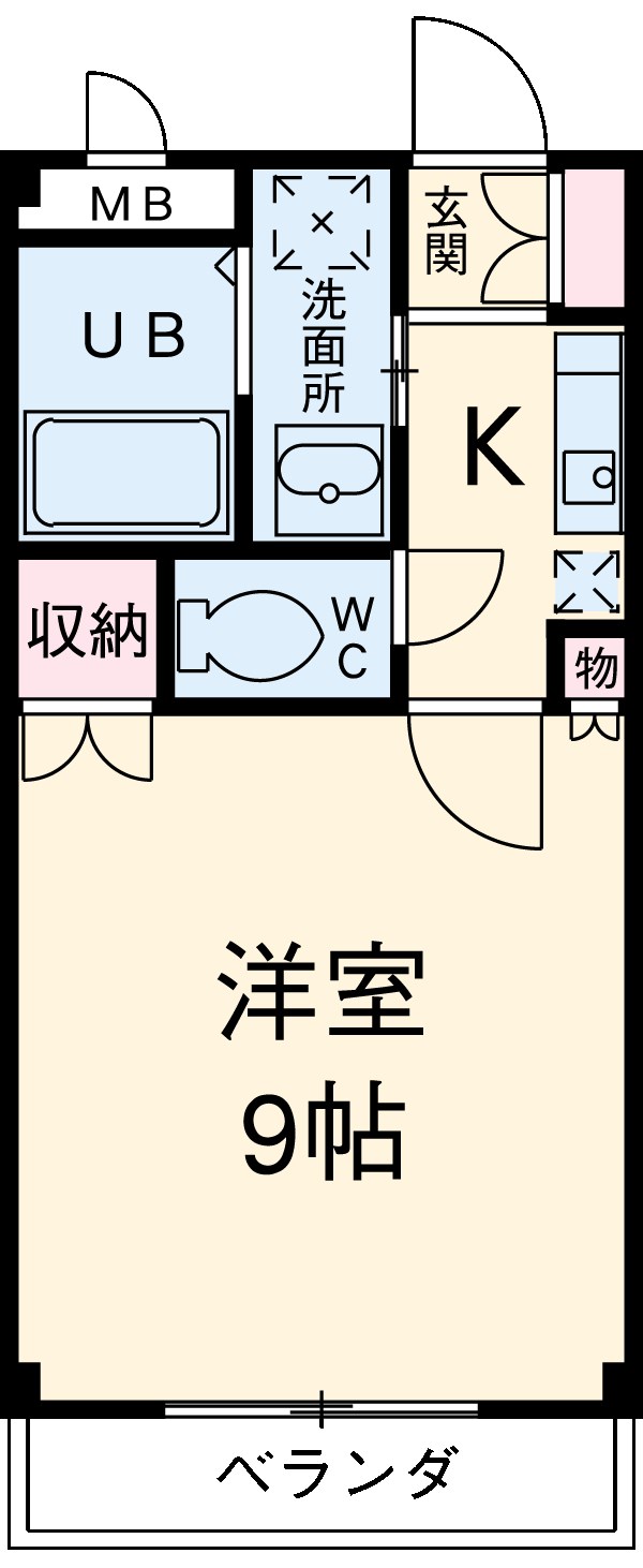 young leavesの間取り
