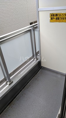 12/25 バルコニー