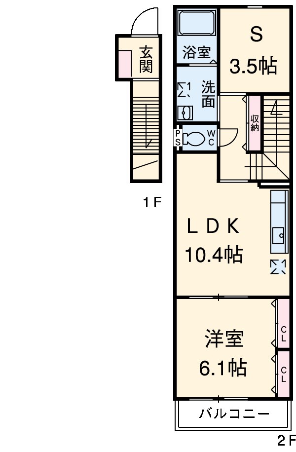KPSアムールの間取り