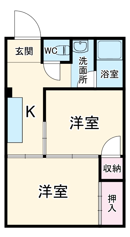 林ビルの間取り